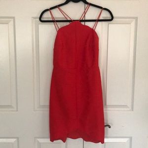 Short red dress super cute